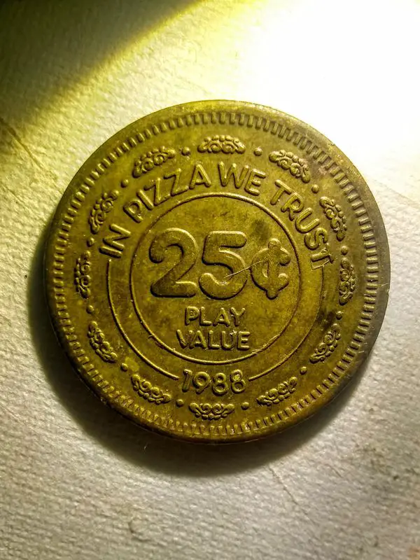 1988 bronze Chuck E Cheese game token for Sale in Lakewood ...