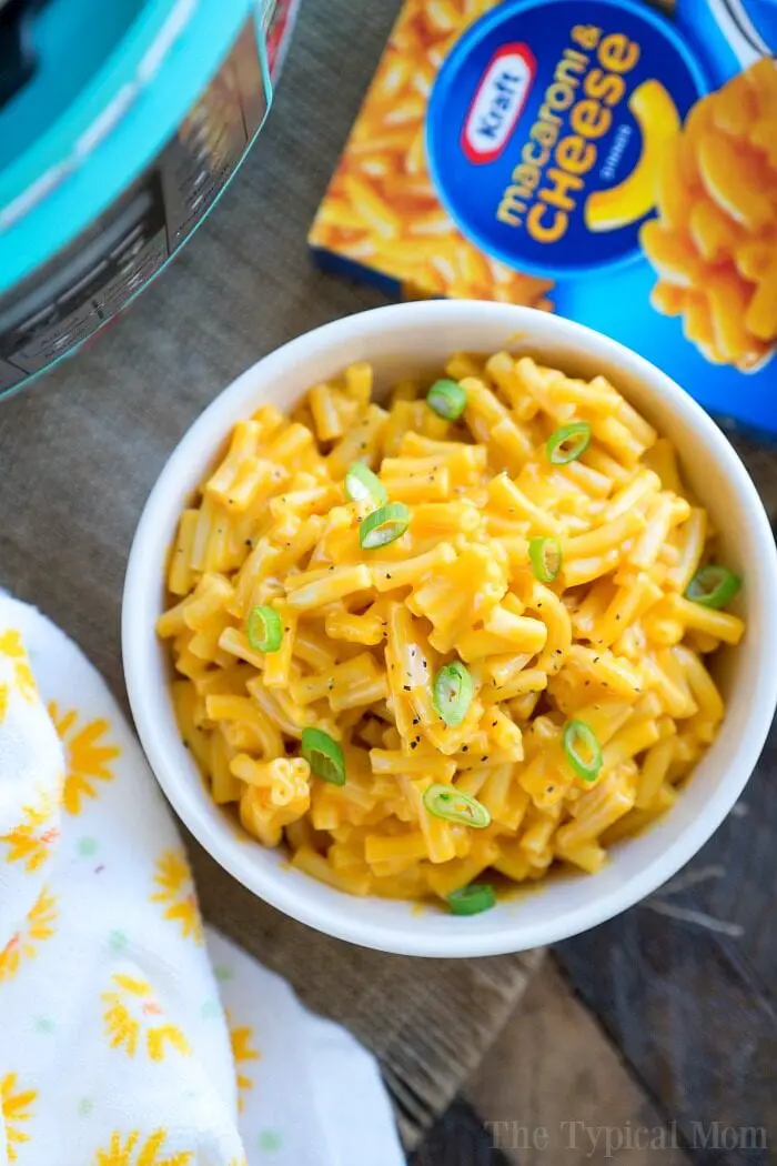 4 Ingredient Instant Pot Macaroni and Cheese + Video