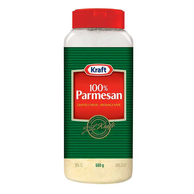 680 g Kraft 100% Grated Parmesan Cheese