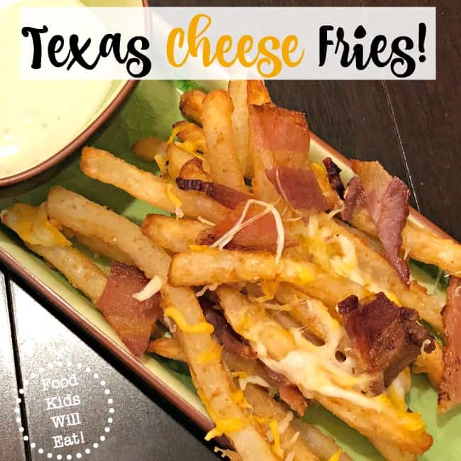Air Fryer Texas Cheese Fries!