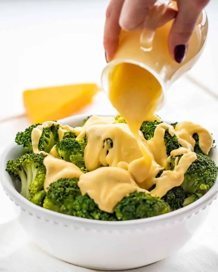 An exquisite, Creamy Cheese Sauce made with cheddar cheese