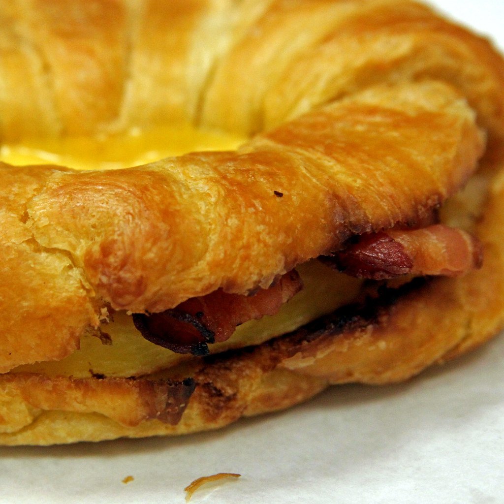 Bacon, Egg and Cheese Croissant @ Dunkin