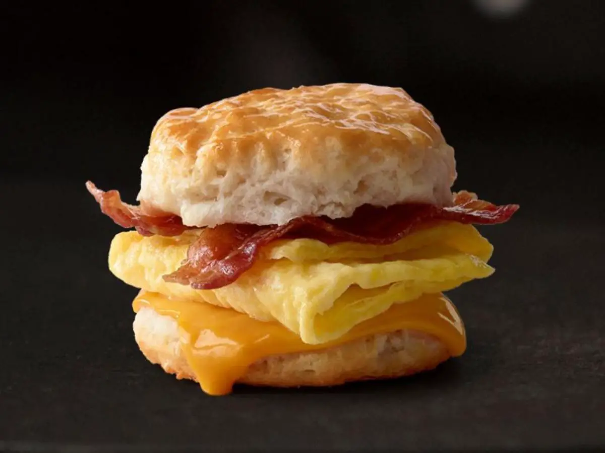 Bacon, Egg &  Cheese Biscuit Nutrition Facts