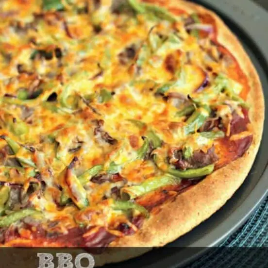 BBQ Philly Cheesesteak Pizza