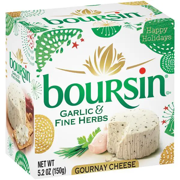 Boursin Garlic &  Fine Herbs Gournay Cheese