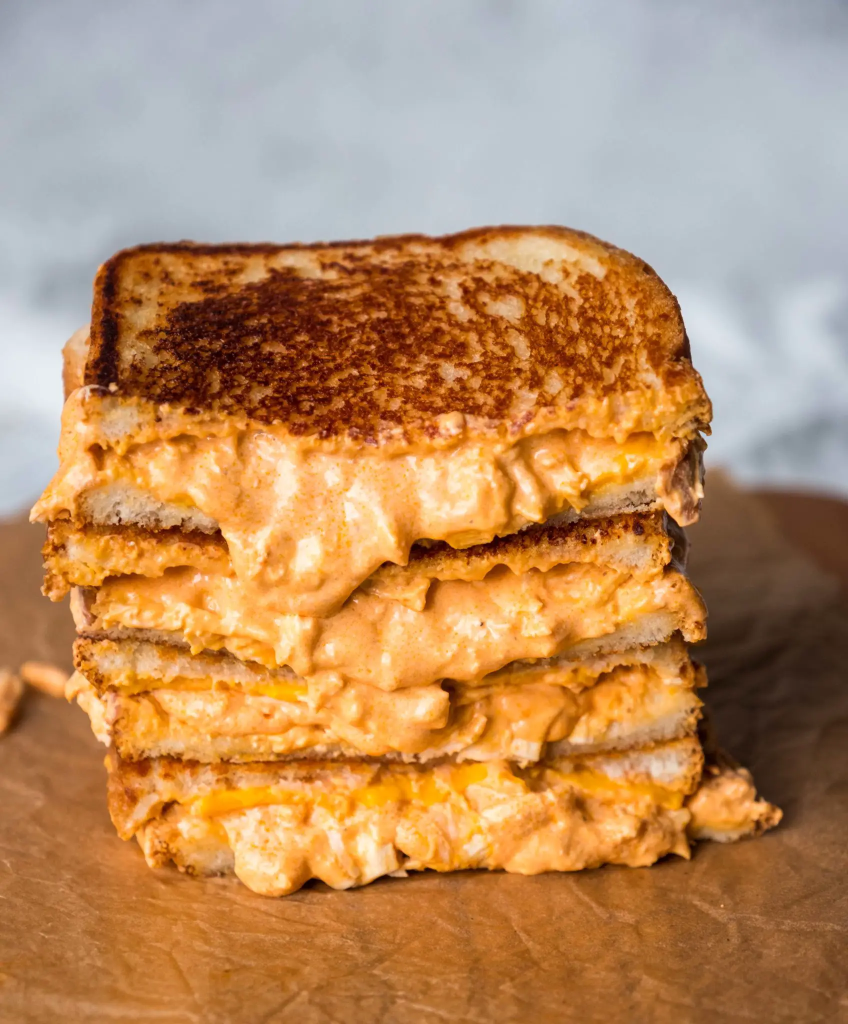 Buffalo Chicken Grilled Cheese  The Food Joy