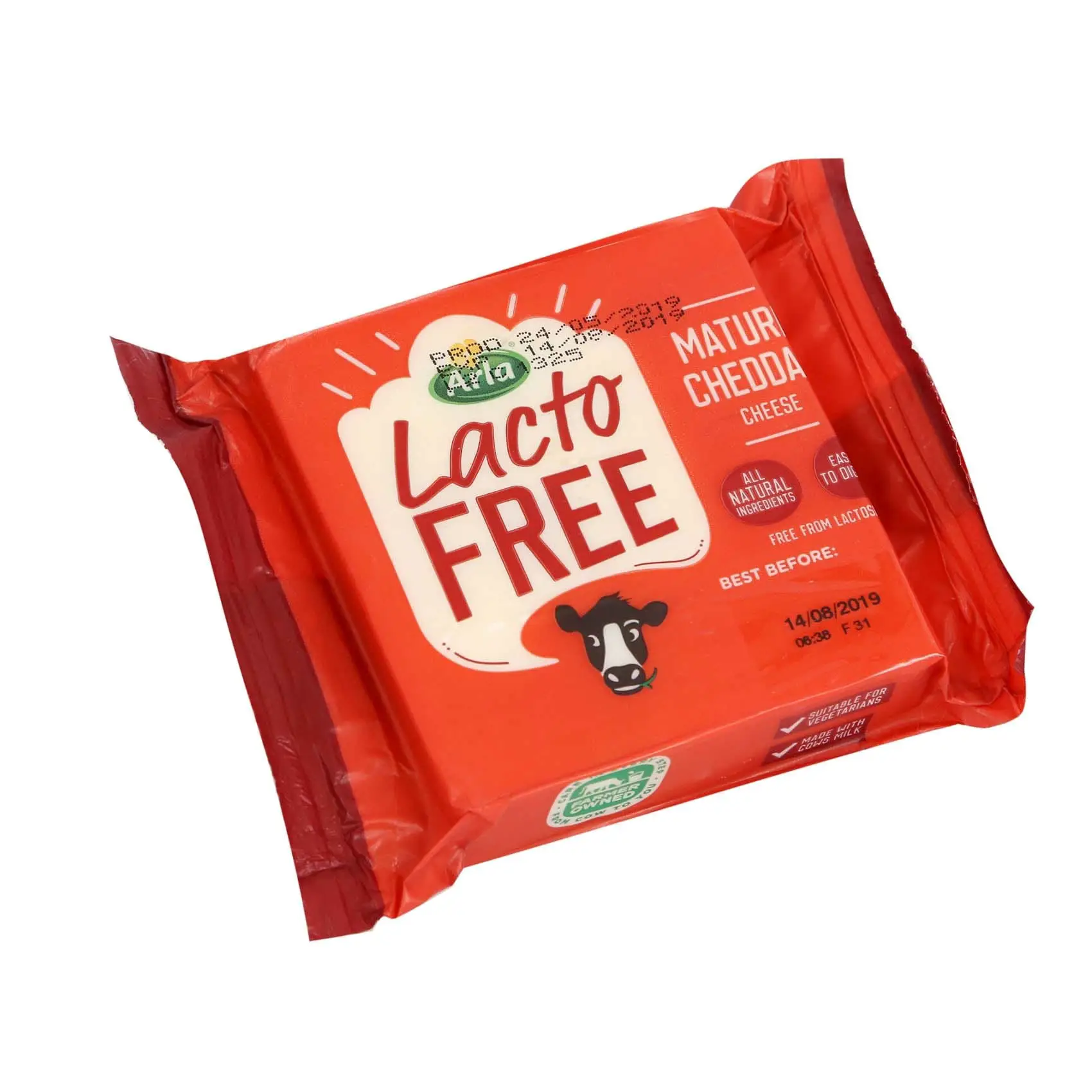 Buy Arla Lactose Free Mature Cheddar Cheese 200g