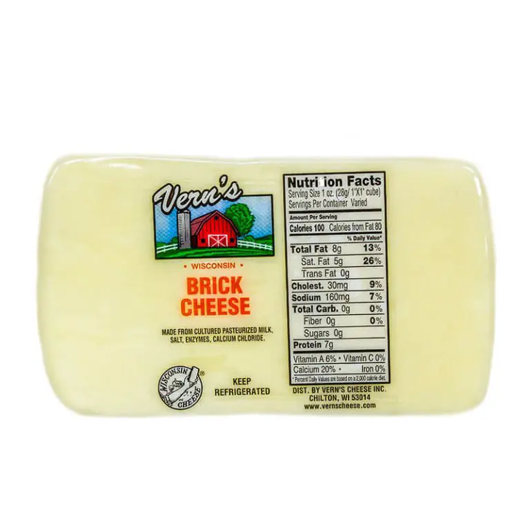 Buy Mild Brick Cheese Online from Westby Creamery