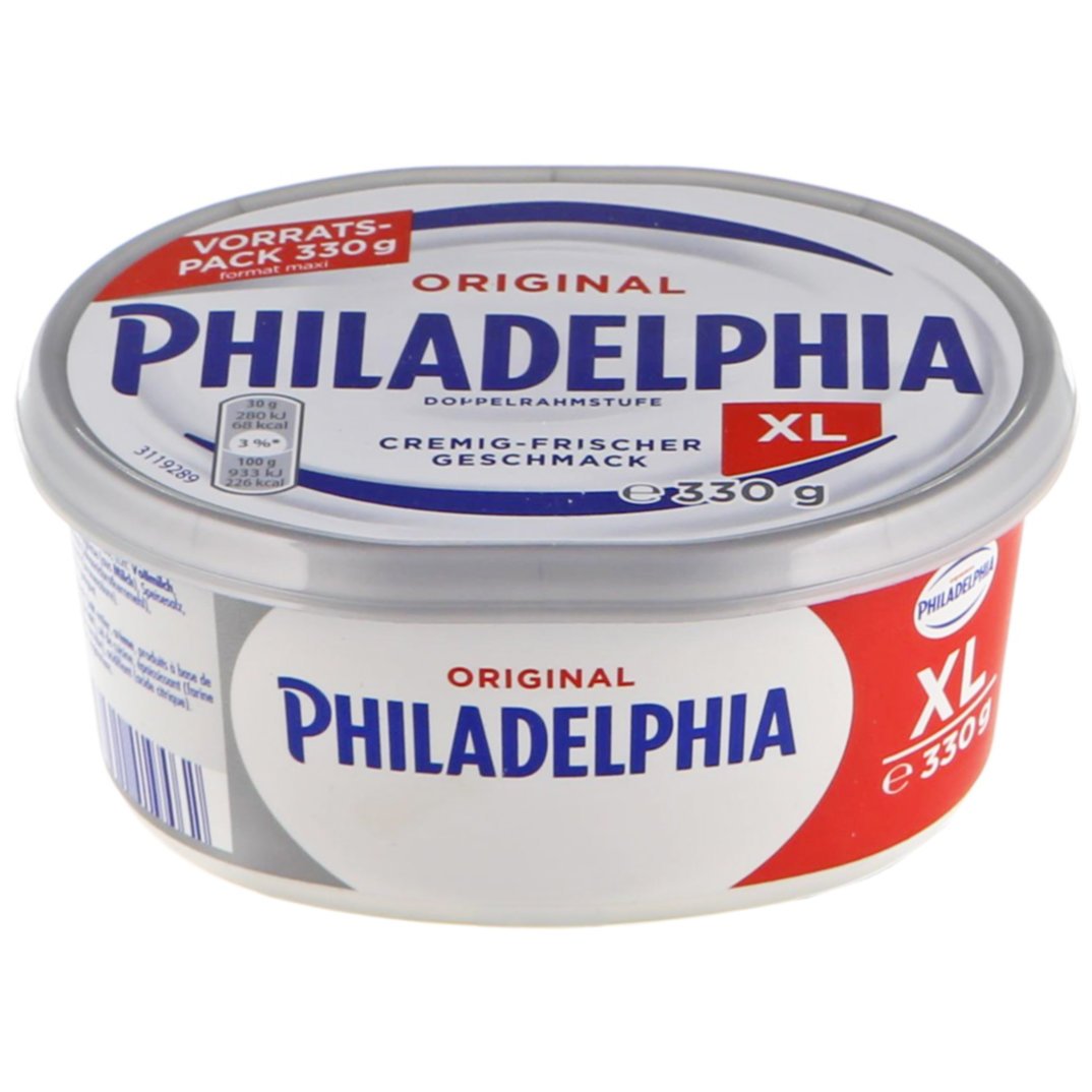 Buy Philadelphia XL Plain Cream Cheese Spread (330g ...