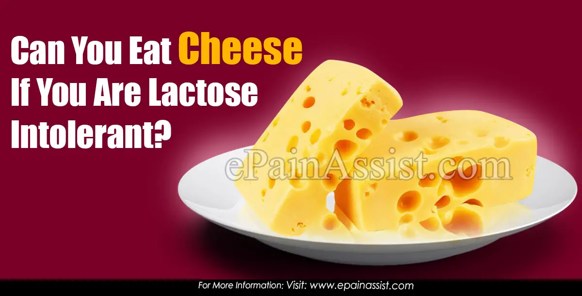 Can you Eat Cheese if you are Lactose Intolerant?