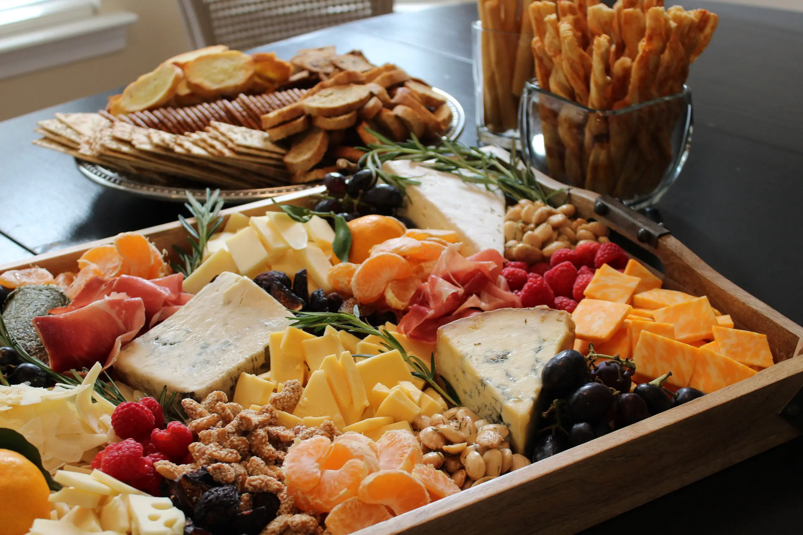 Cheese and Fruit Tray: How