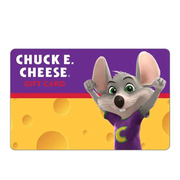 Chuck E Cheese $25 Gift Card