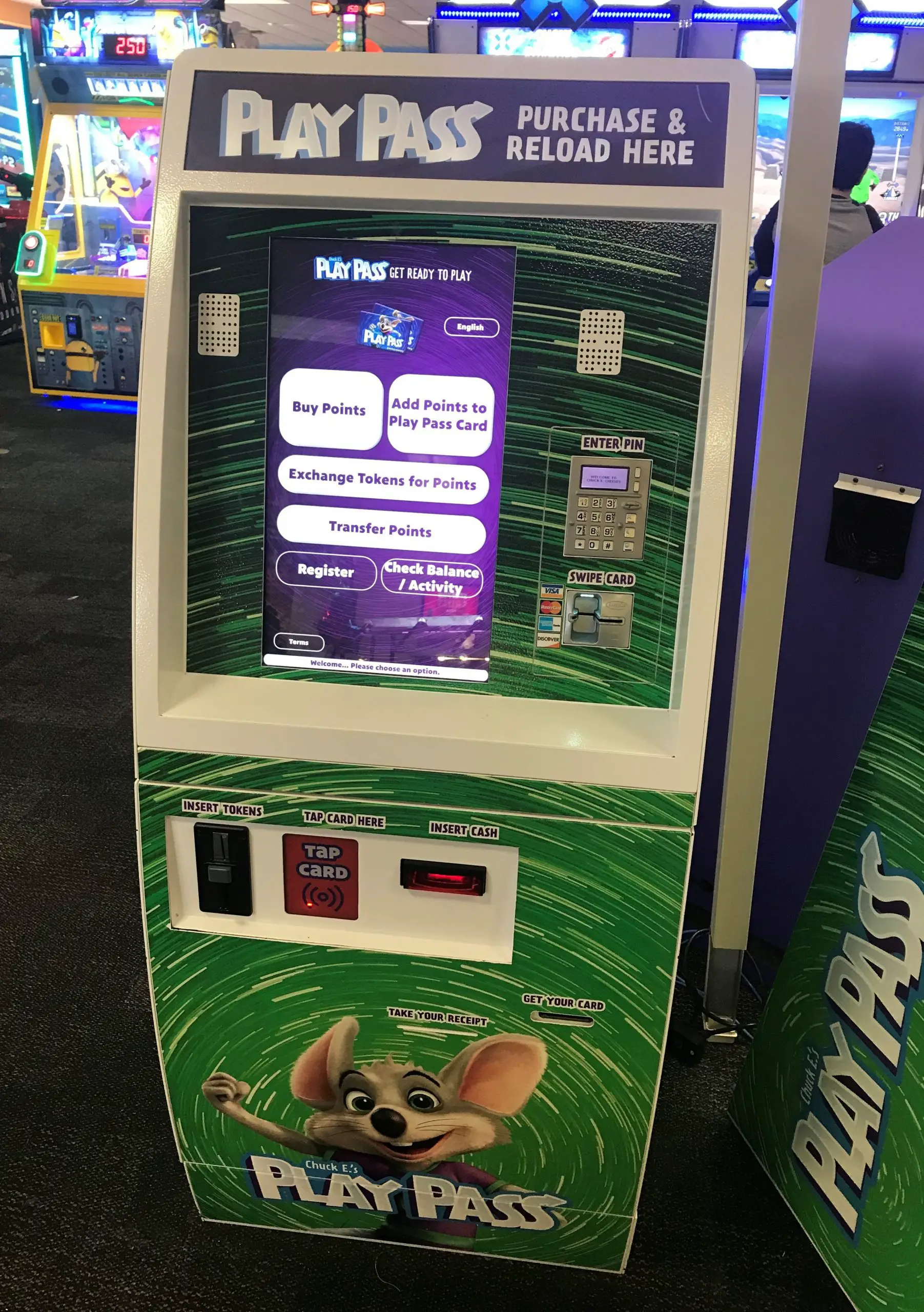 Chuck E. Cheese now entices guests with game payment and ...