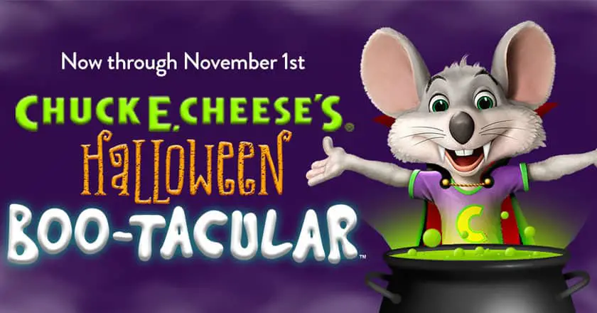 Chuck E. Cheeses is Getting Into the Halloween Spirit with ...