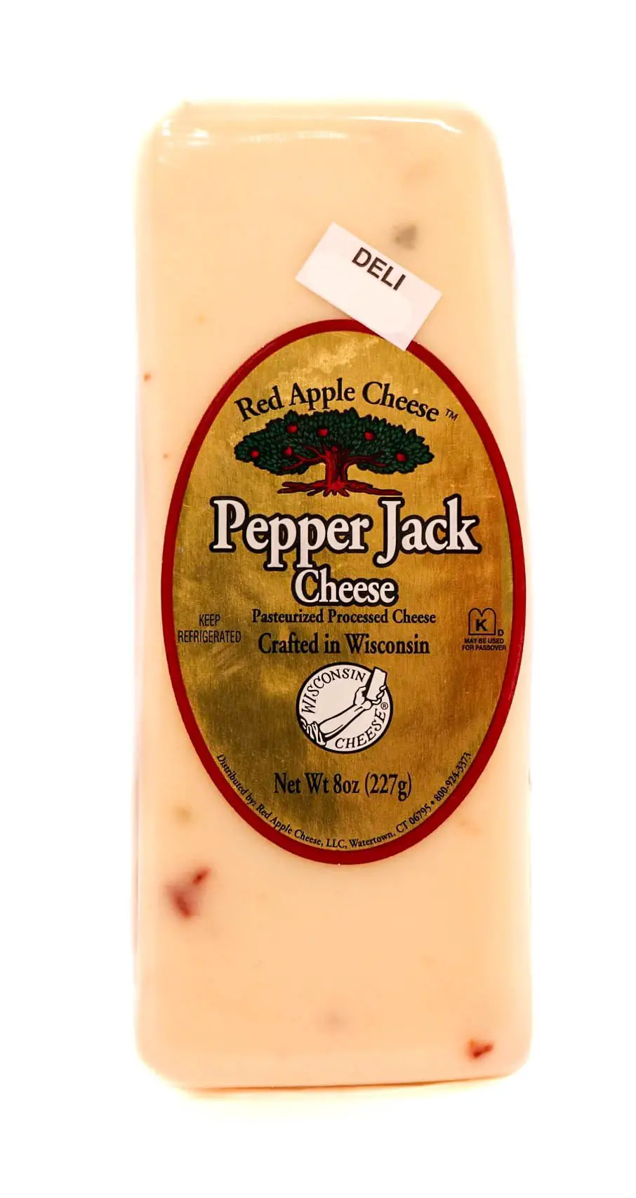 Cracker Top Cheese, Pasteurized Process, Pepper Jack 7 oz ...