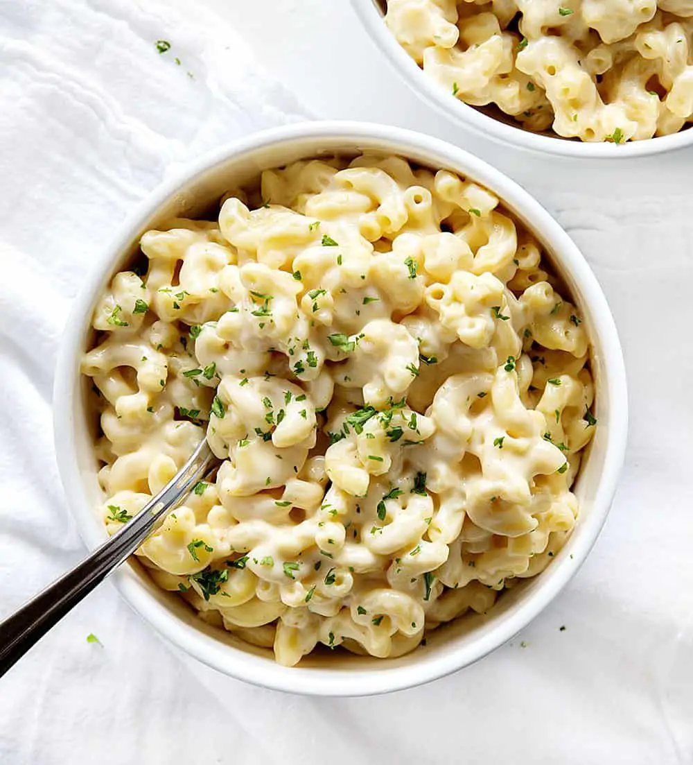 Creamy and cheesy homemade Macaroni and Cheese will put the boxed ...