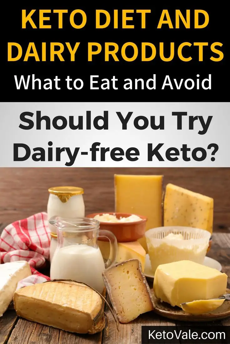 Dairy Products on a Keto Diet Guide