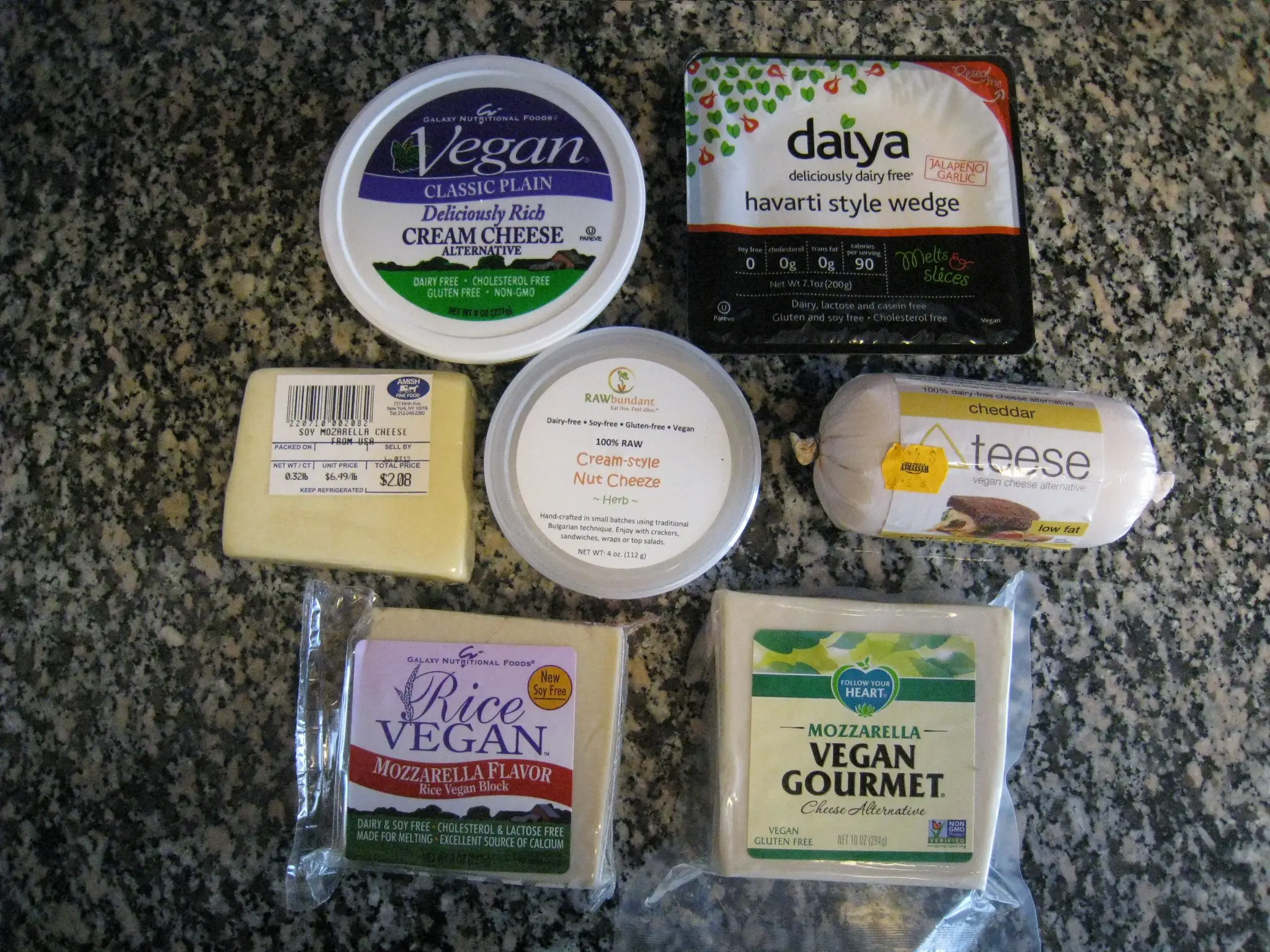 Daiya, Galaxy, Follow Your Heart: finding Vegan Cheeses in ...
