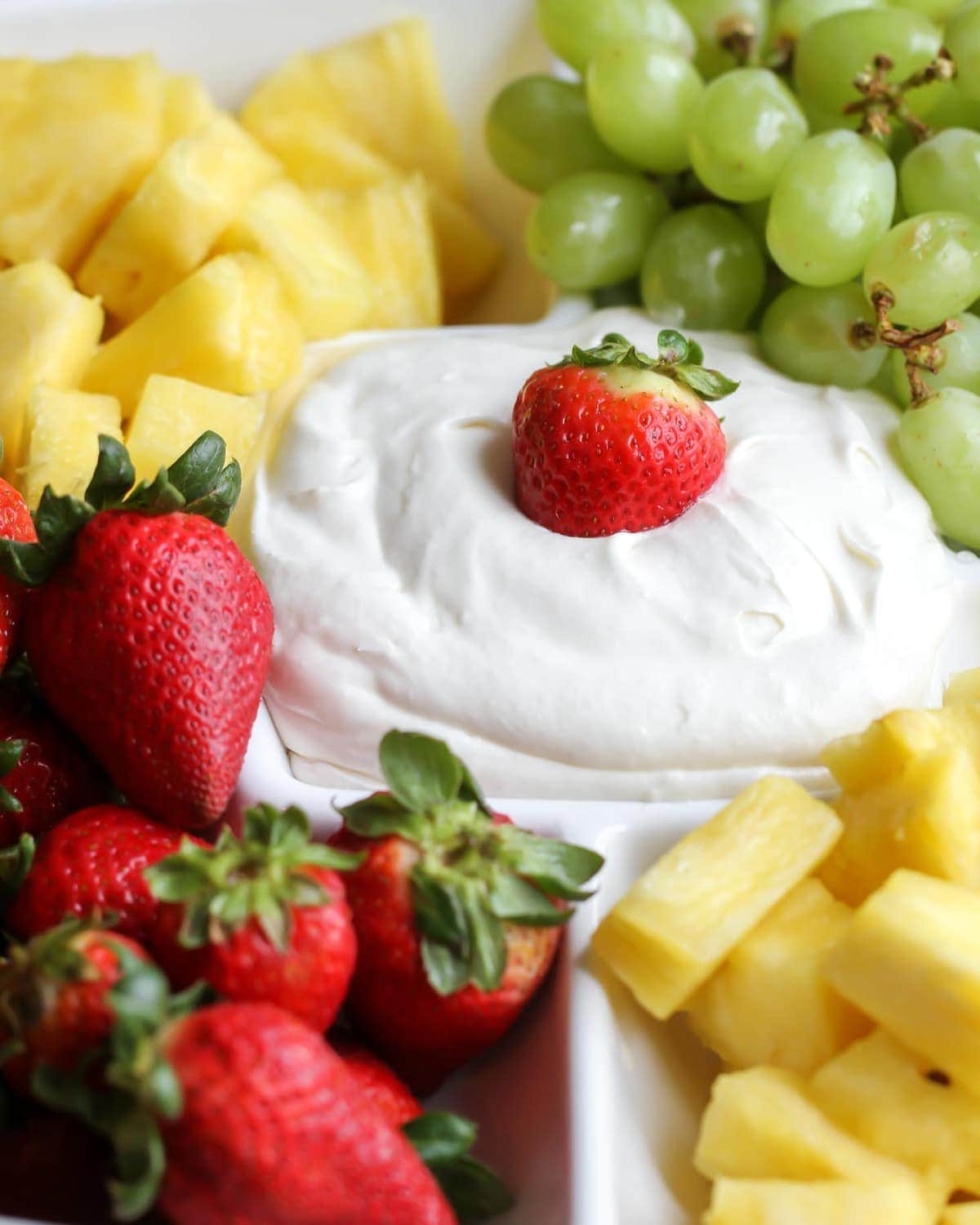 EASY Cream Cheese Fruit Dip Recipe
