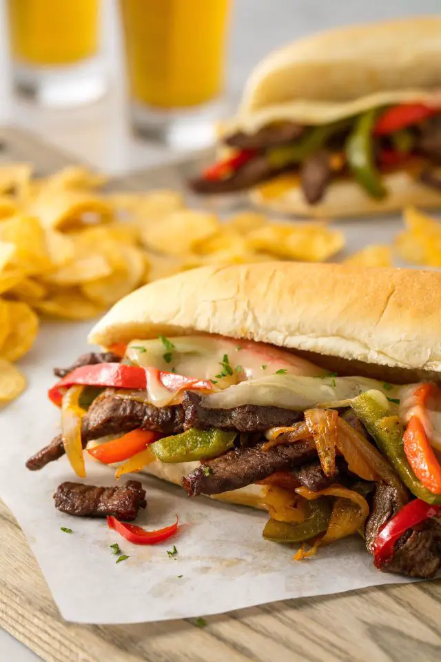 Easy Homemade Philly Cheese Steak Recipe â How to Make a ...
