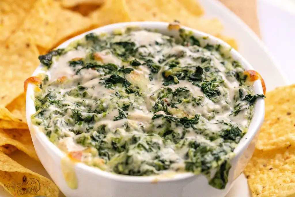 Easy Spinach Dip (Using Fresh Spinach) Appetizers &  Snacks ...