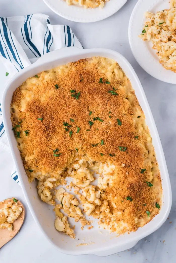 Five Cheese Baked Macaroni and Cheese