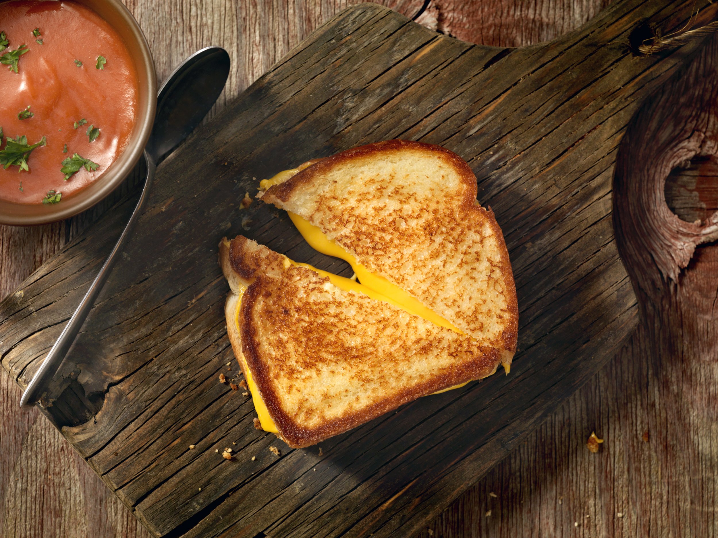 For the ultimate grilled cheese, use both stovetop and oven
