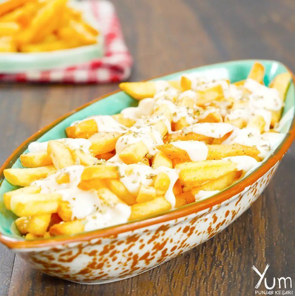 French Fries With Cheese Sauce