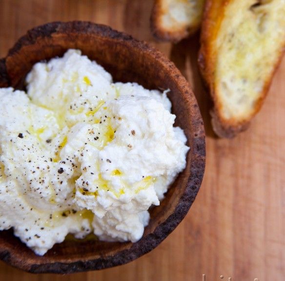 fresh ricotta â you can make your own cheese