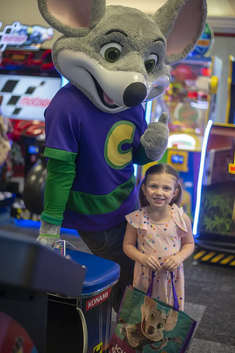 Fun for the whole family at Chuck E. Cheese