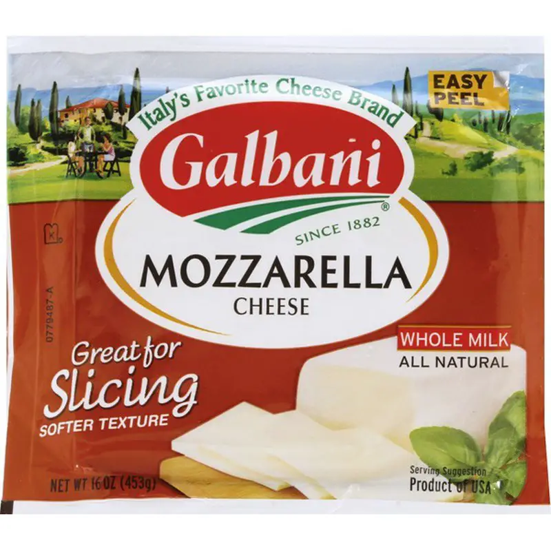 Galbani Dairy Galbani Whole Milk Mozzarella Cheese (16 oz ...