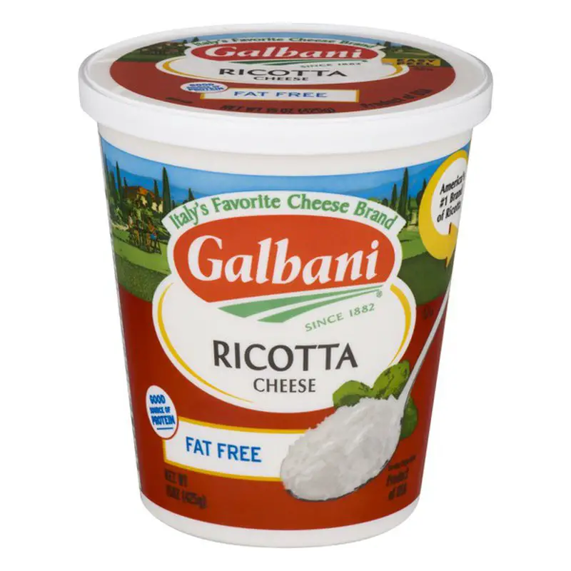 Galbani Ricotta Cheese Fat Free Original (15 oz)