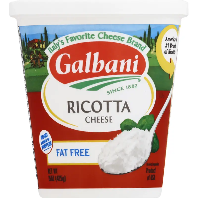 Galbani Ricotta Cheese Fat Free Original (15 oz)