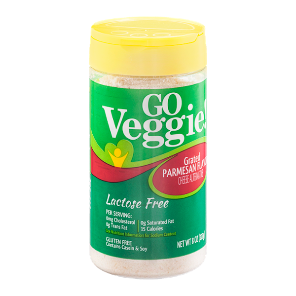 GO Veggie! Lactose Free Grated Parmesan Cheese Reviews 2020