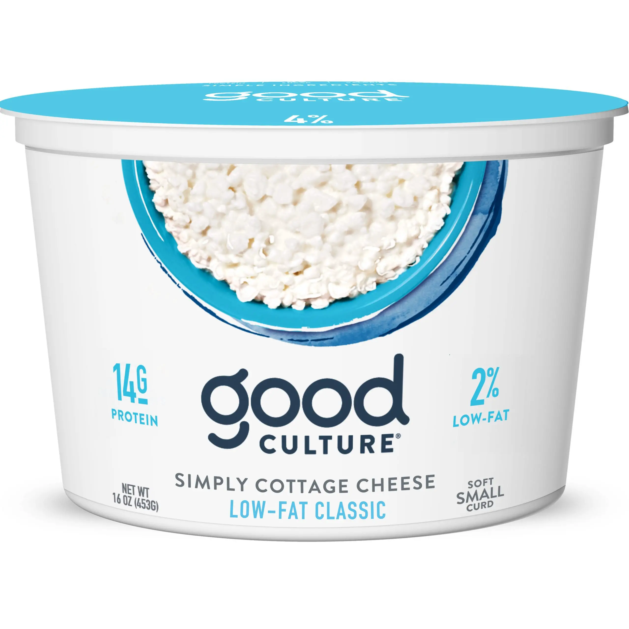 Good Culture 2% Low Fat Classic Simply Cottage Cheese, 16 Oz.
