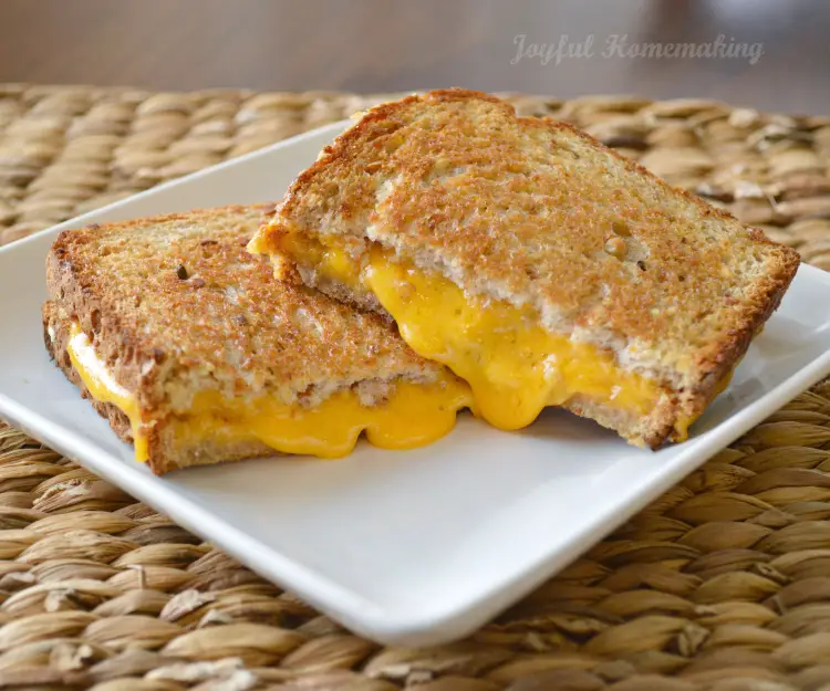 Grilled Cheese in the Oven