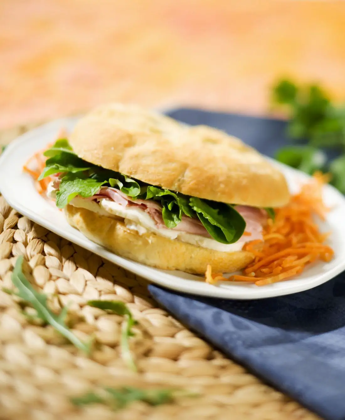 Ham and Cheese Kaiser Roll Sandwiches recipe