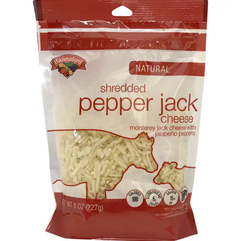 Hannaford Pepper Jack Shredded Cheese (8 oz)
