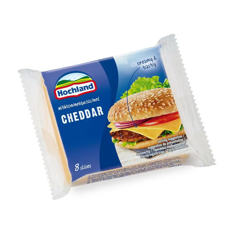 Hochland Processed Cheddar Cheese Food Slices 200 g