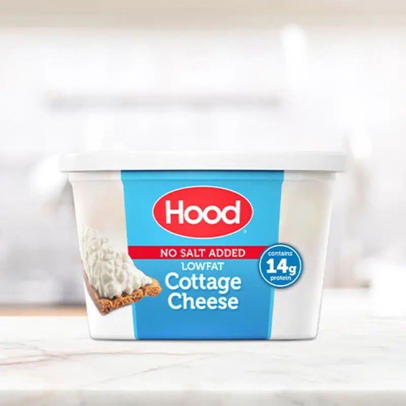 Hood No Salt Added Lowfat Small Curd Cottage Cheese (16 oz ...