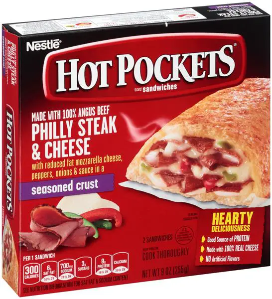 How Many Calories In A Philly Cheese Steak Hot Pocket