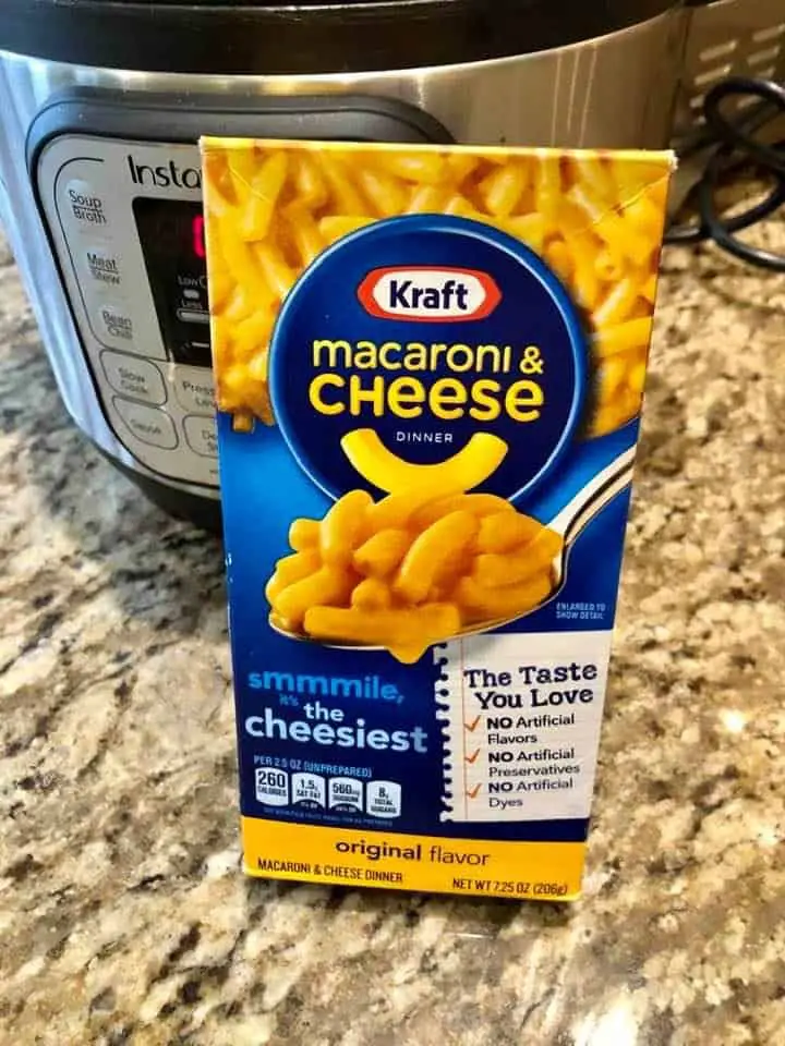 How to make Instant Pot Boxed Mac N Cheese