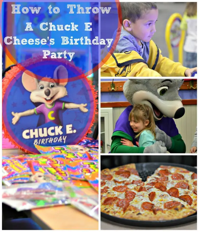 How To Throw an Amazing Birthday Party at Chuck E Cheese