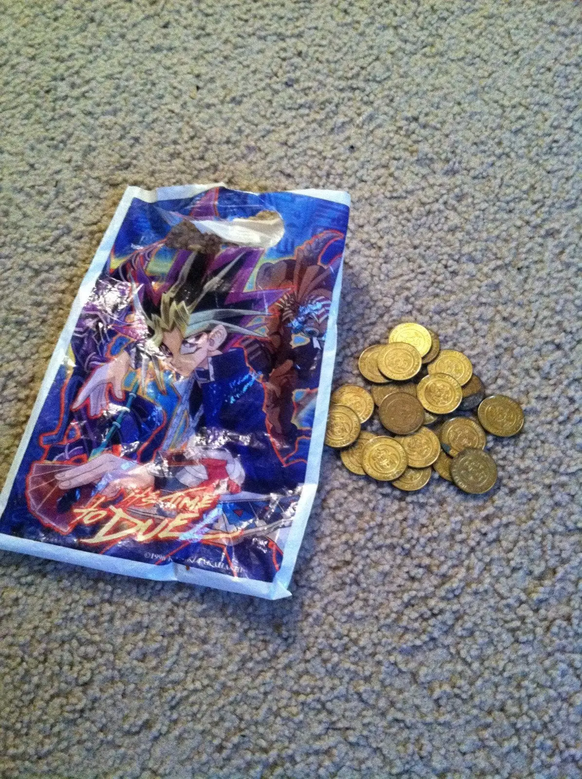I found a back of old Chuck E. Cheese tokens from the ...