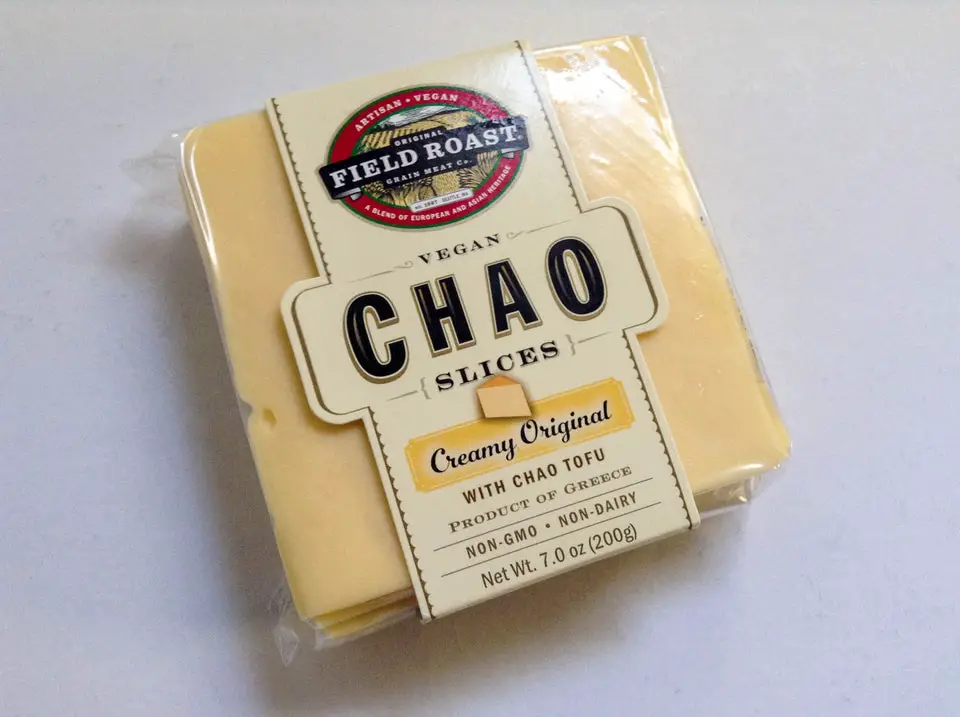 I found Chao Vegan " cheese"  slices at Walmart! : vegan