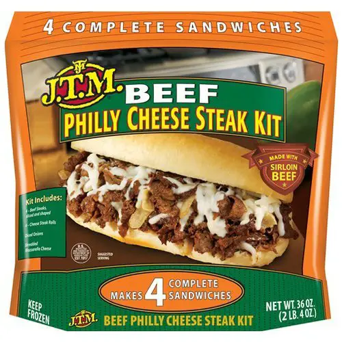 J.T.M. Beef Philly Cheese Steak Kit, 36 oz