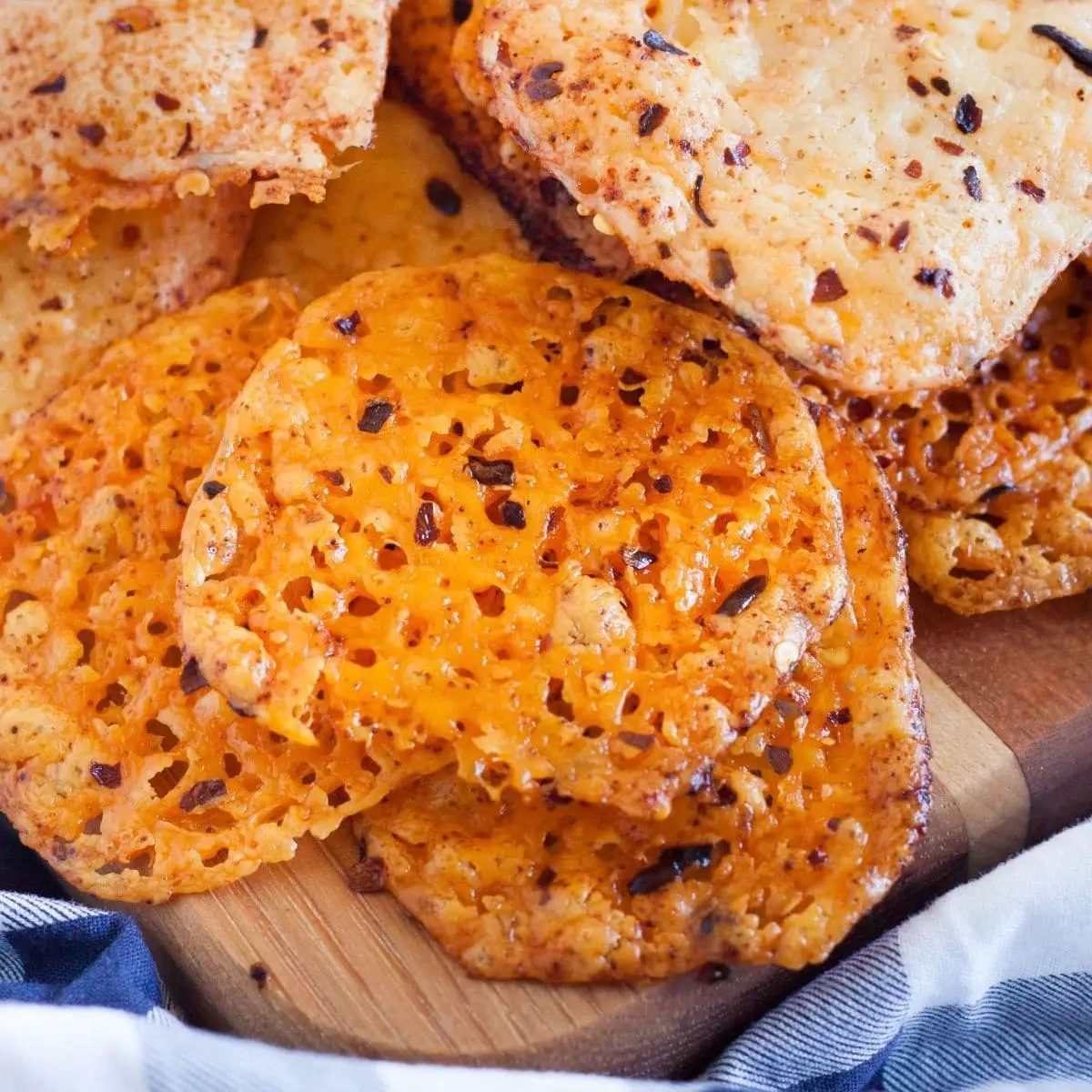 Keto Cheese Crackers {Low Carb Friendly}