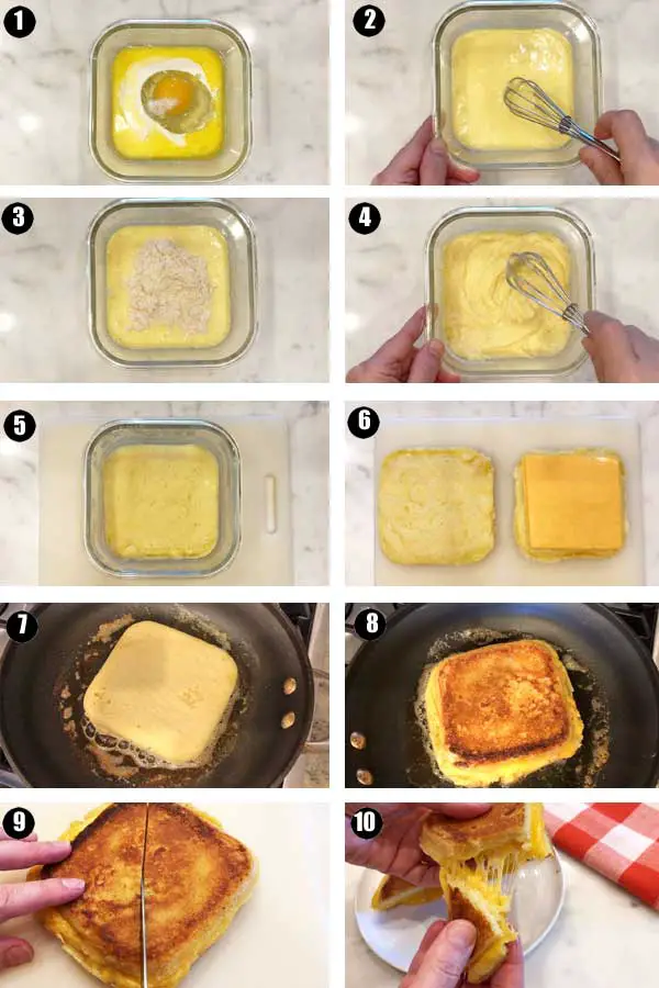Keto Grilled Cheese Sandwich