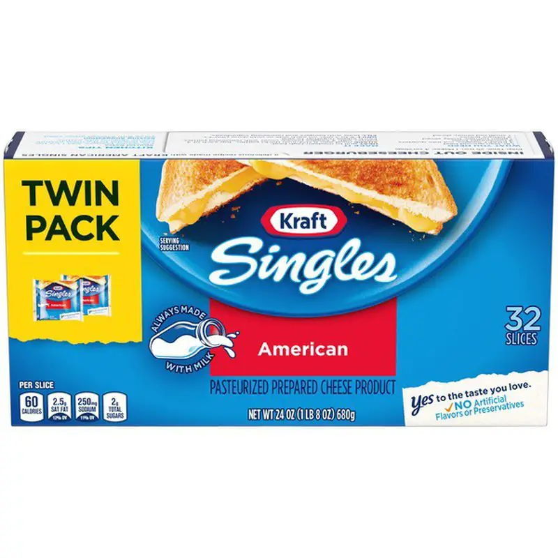 Kraft American Cheese Slices (24 oz)