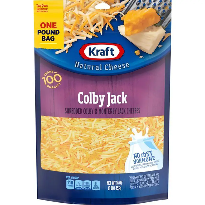 Kraft Colby Jack Finely Shredded Natural Cheese (16 oz ...